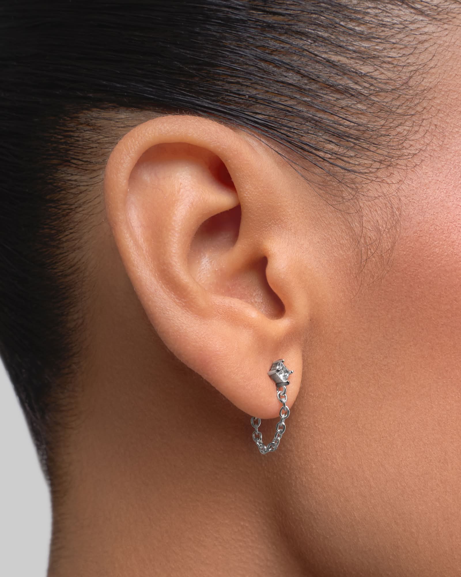 Minuet drop stud earring - ambi Jewelry