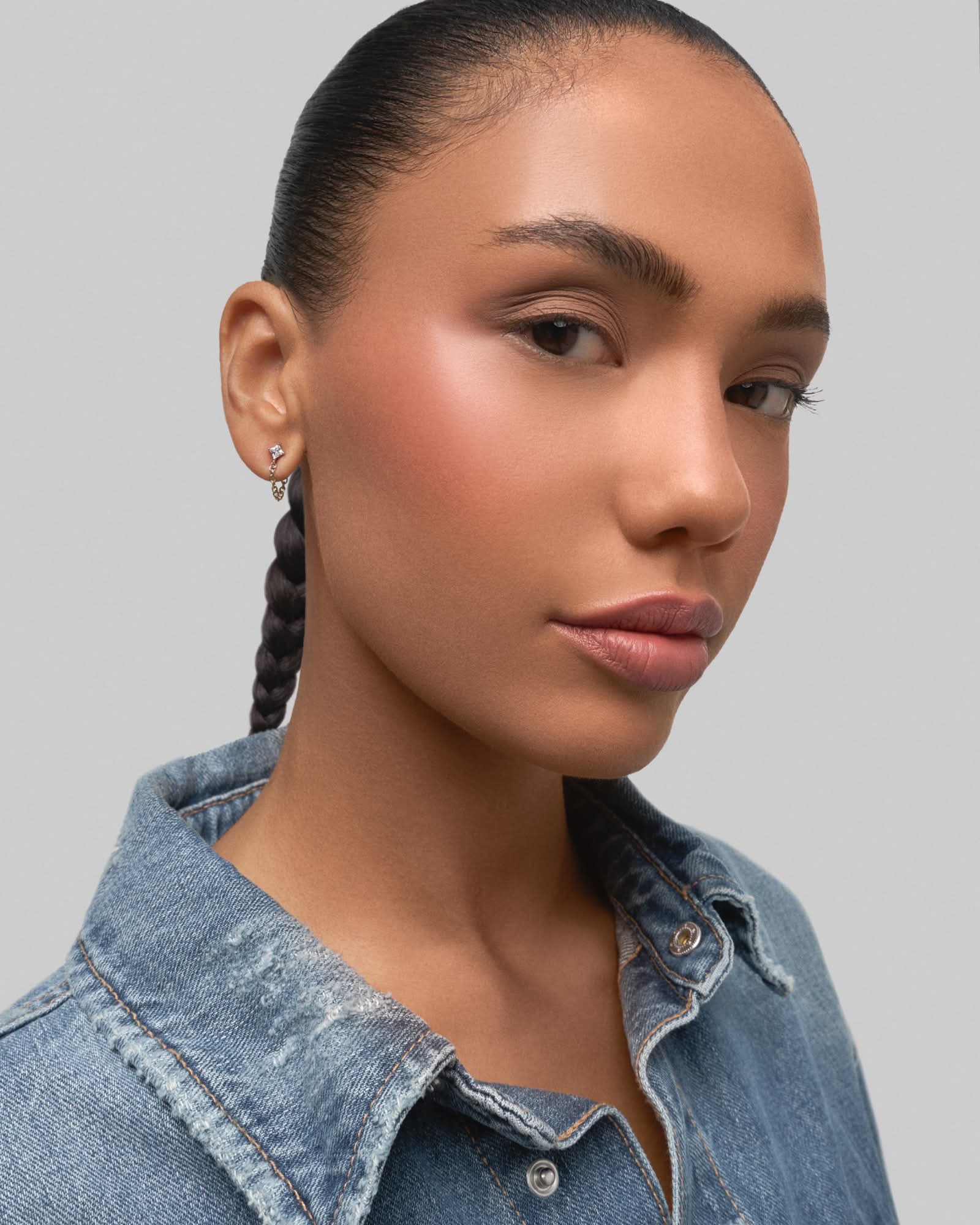 Minuet drop stud earring - ambi Jewelry