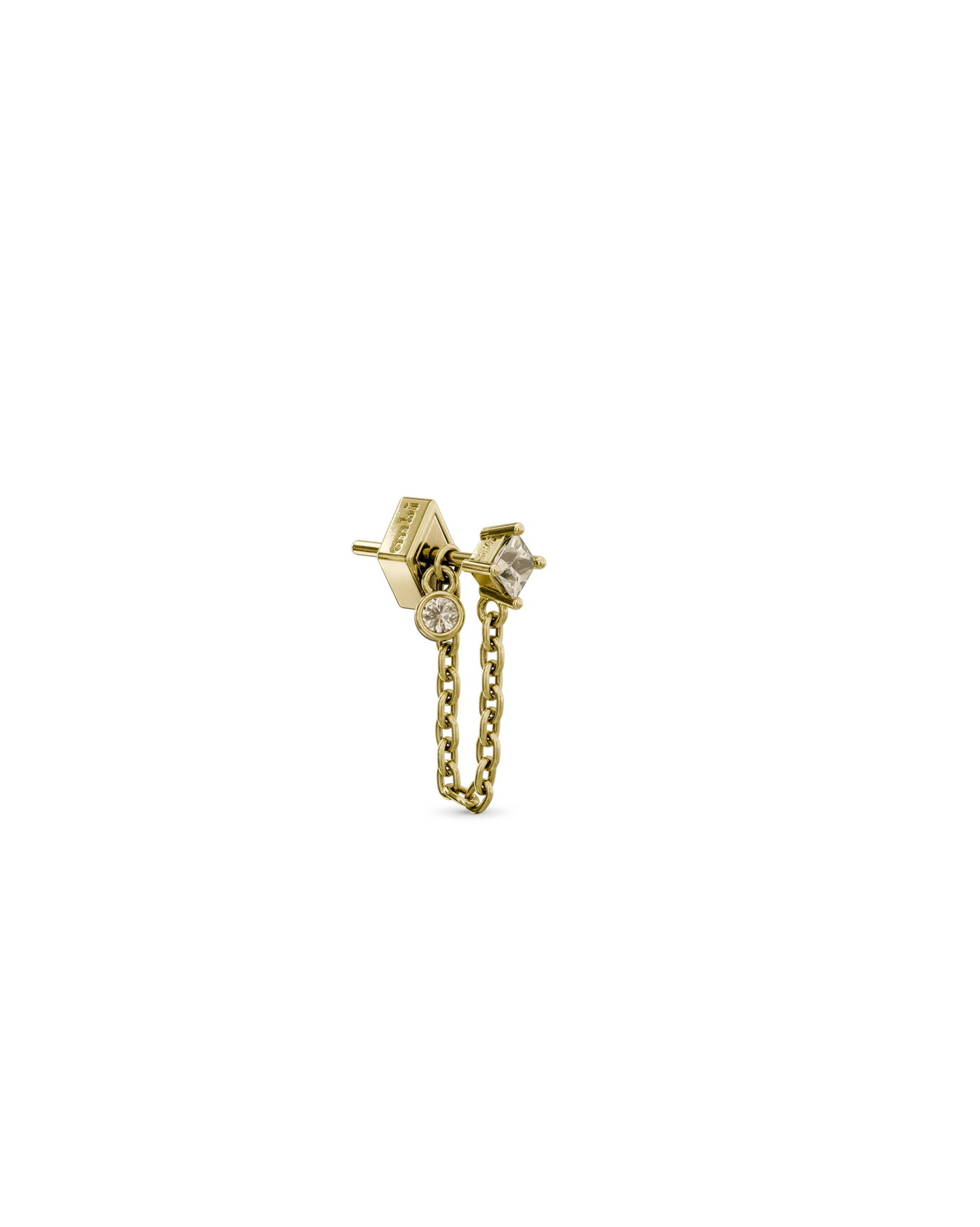 Minuet drop stud earring - ambi Jewelry