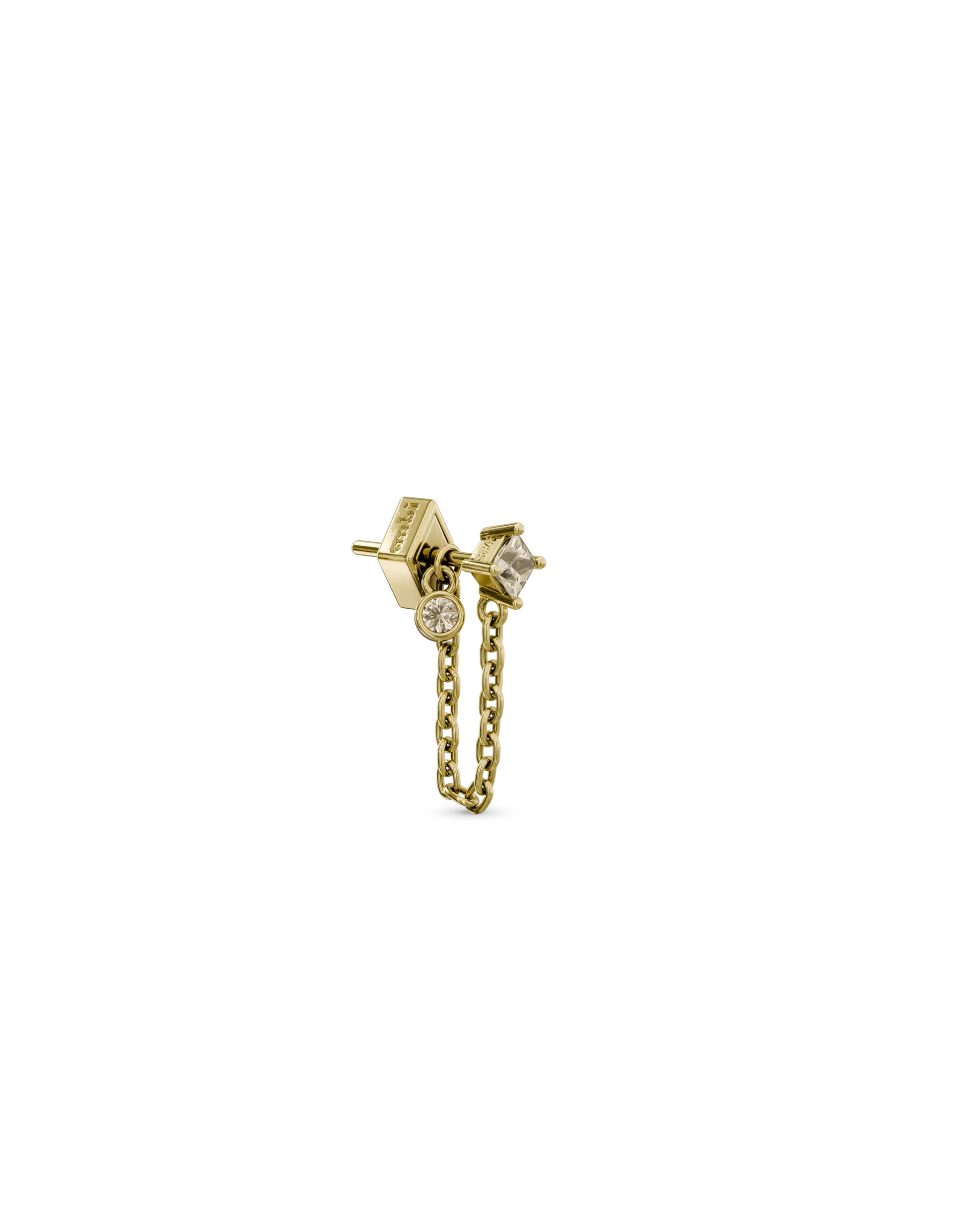 Minuet drop stud earring - ambi Jewelry